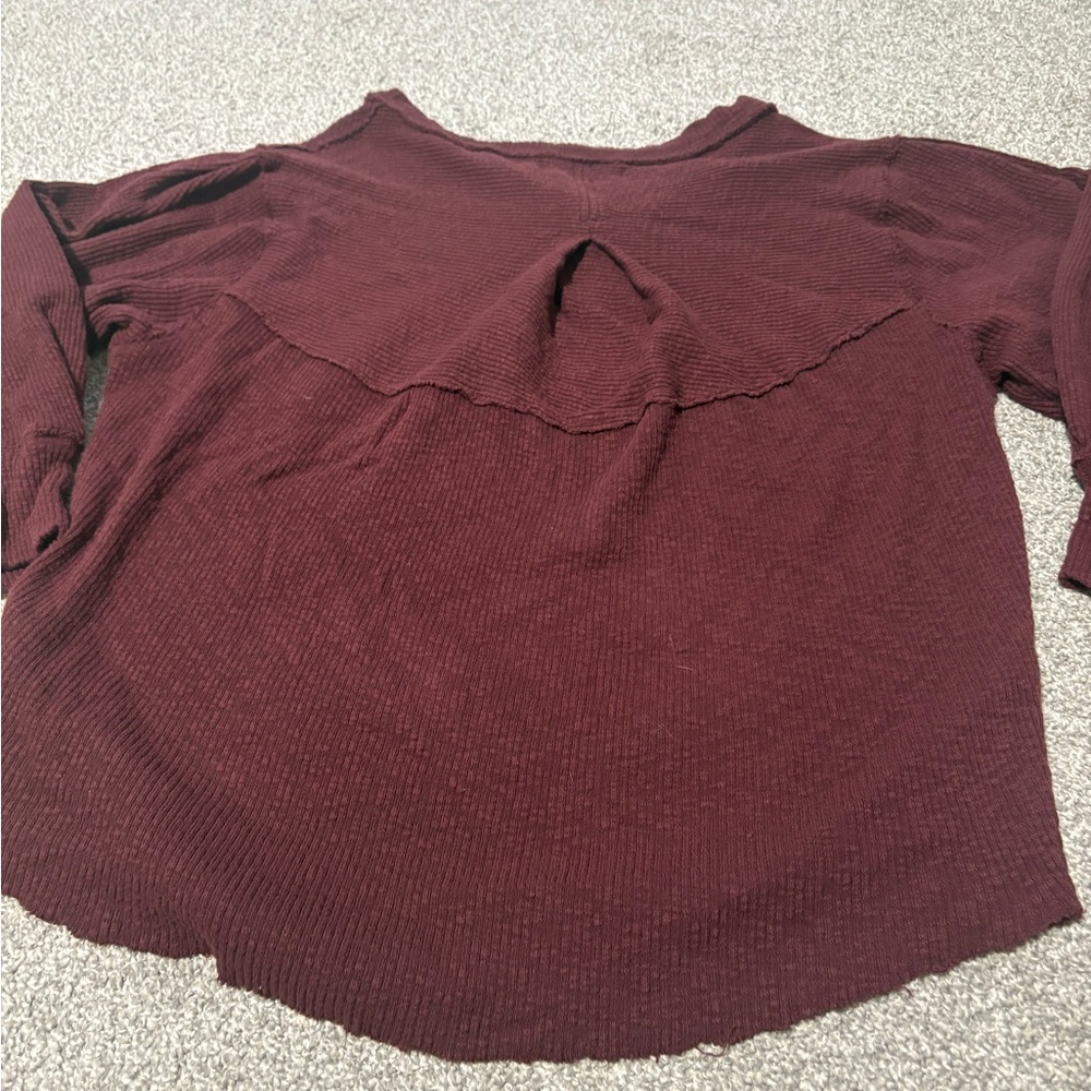 Free People - We The Free Knit Oversized Crew Neck Pullover Sweater Size Small - Picture 10 of 12